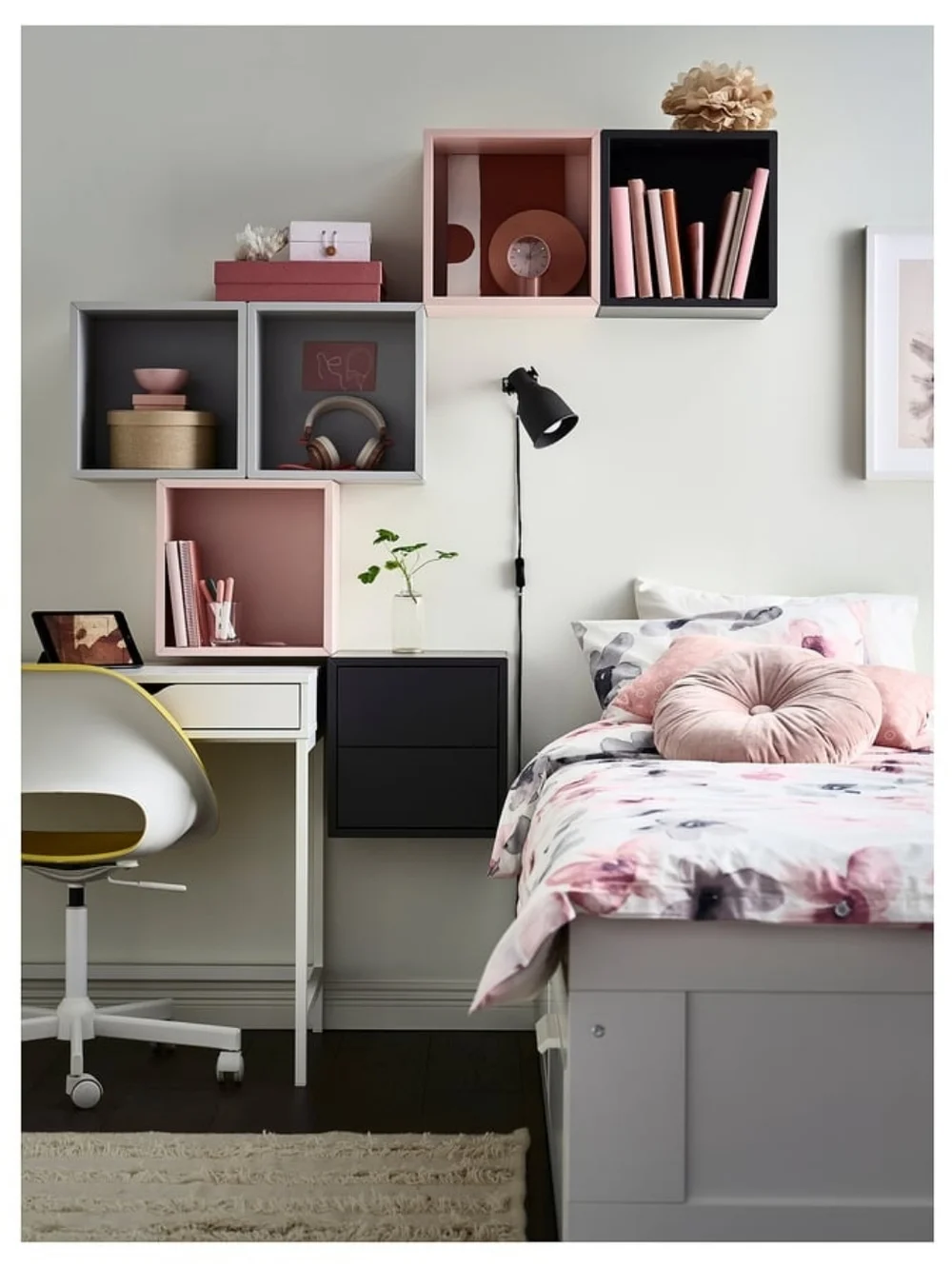 IKEA HEKTAR Wall Clamp Spotlight - Dark Gray